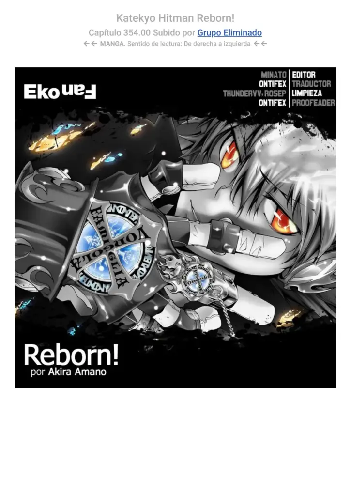 Katekyo Hitman Reborn! 354-363