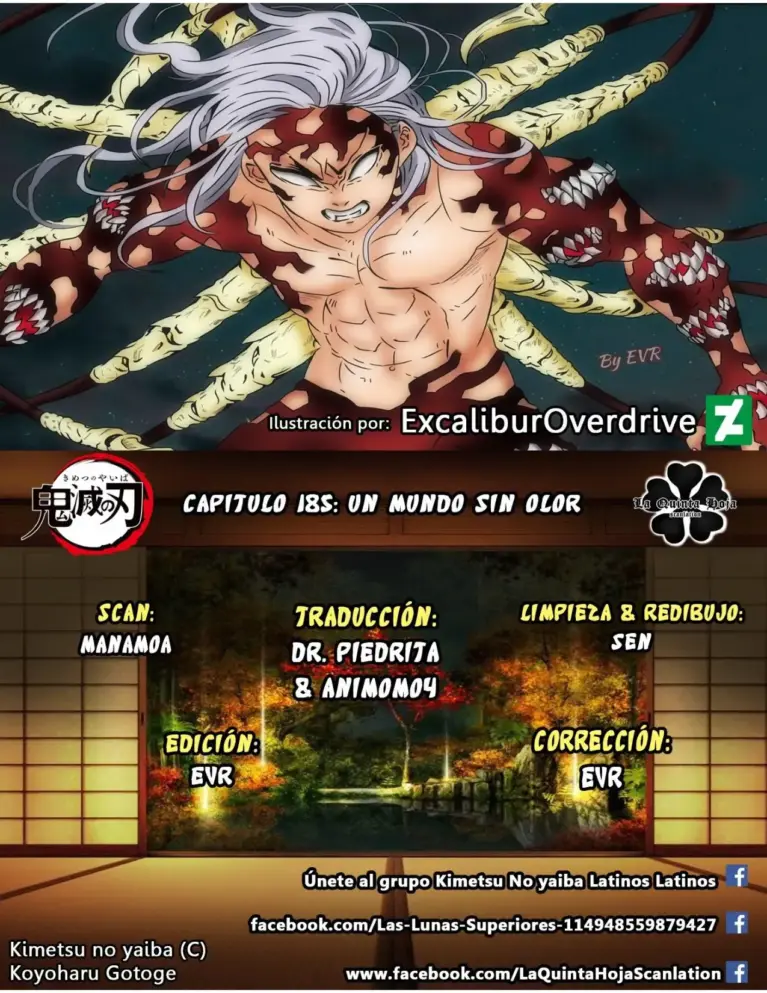 Kimetsu no Yaiba Capítulo 185: Un Mundo sin Olor