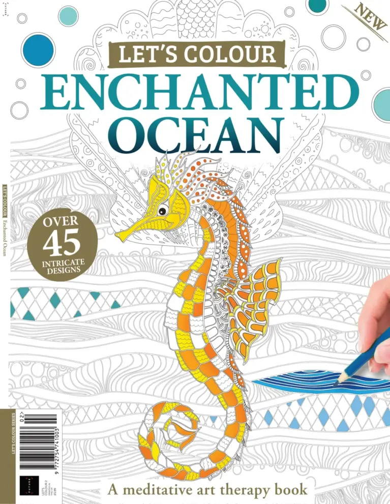 Let’s Colour: Enchanted Ocean, Second Edition