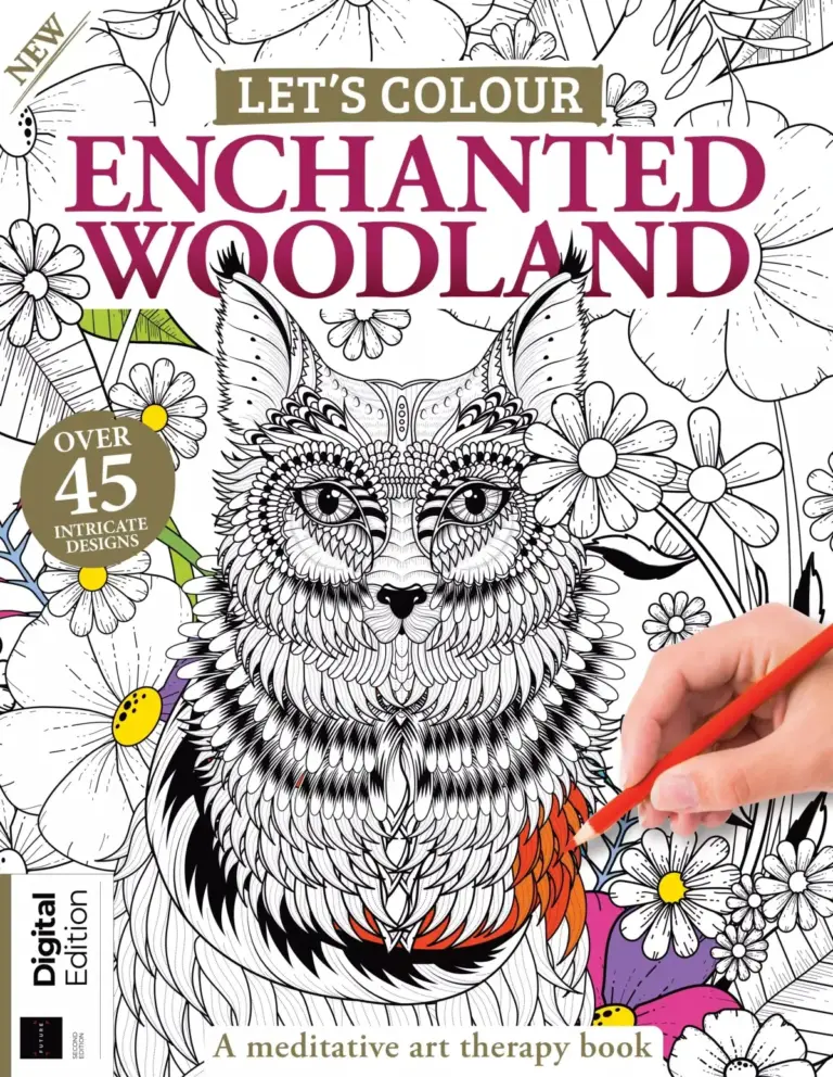 Let’s Colour: Enchanted Woodland, Second Edition