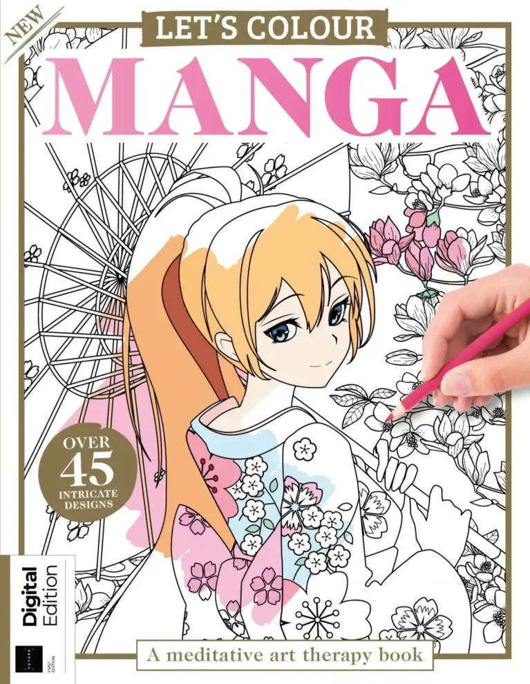 Let’s Colour Manga, Edition 1 (2023)