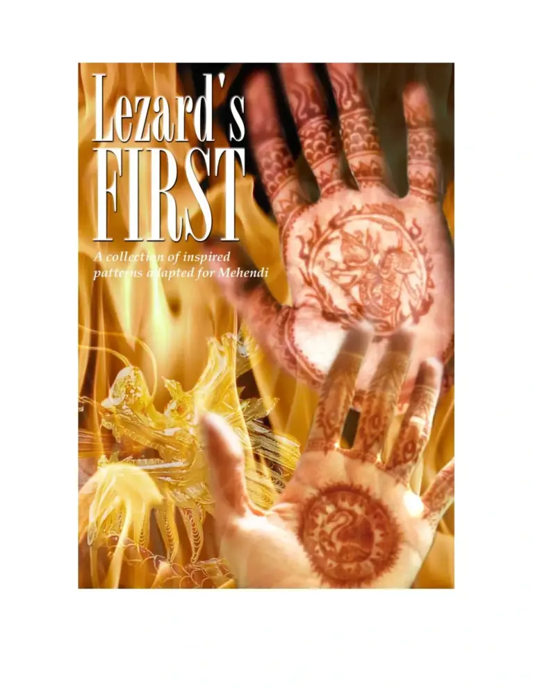 Lezard’s First: A Collection of Inspired Patterns Adapted for Mehendi