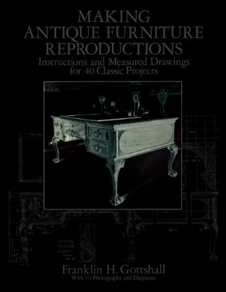Making Antique Furniture Reproductions: Instructions and Measured Drawings for 40 Classic Projects