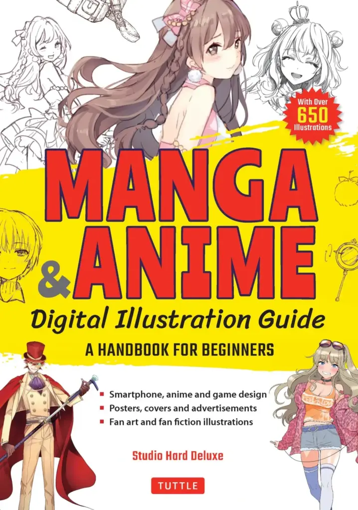 Manga & Anime Digital Illustration Guide: A Handbook for Beginners