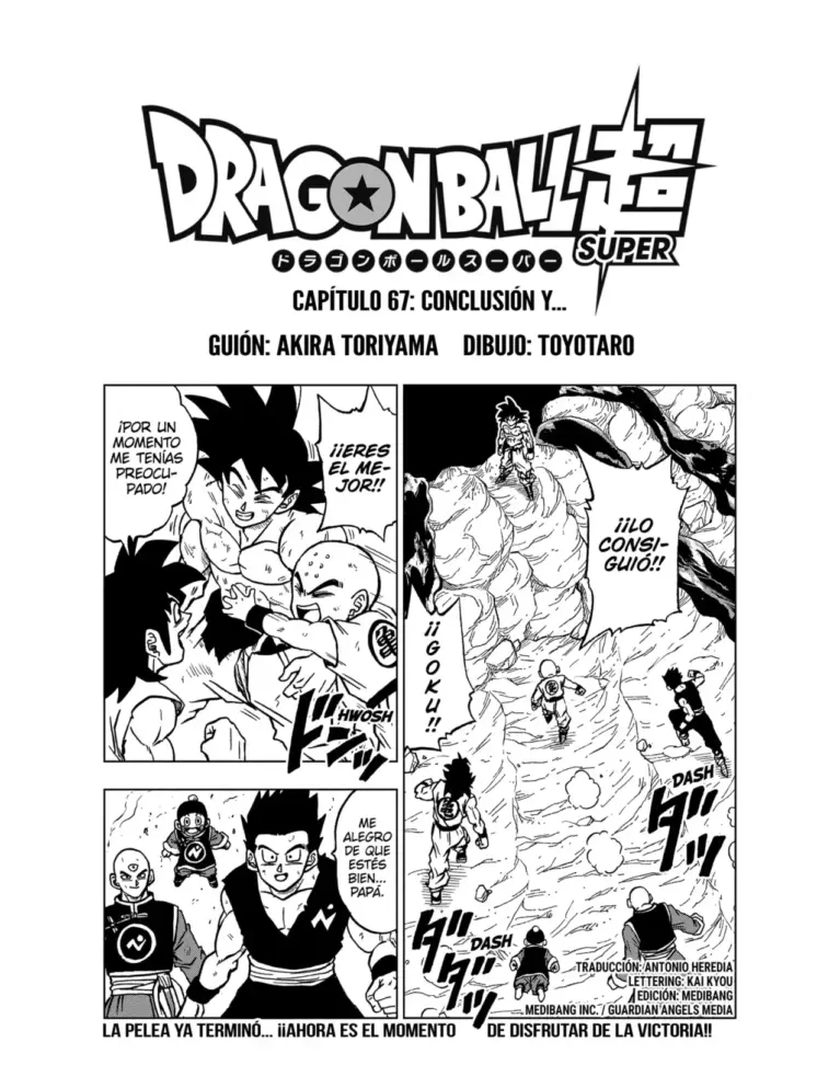 Manga DBS 67 (Español)
