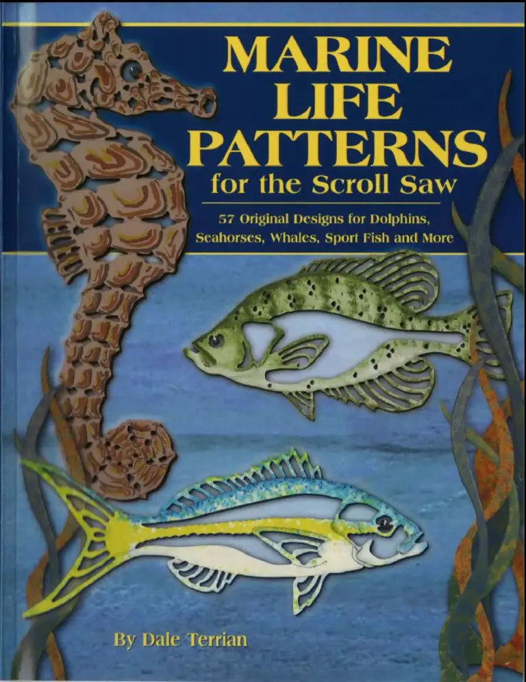 Marine Life Patterns for the Scroll Saw