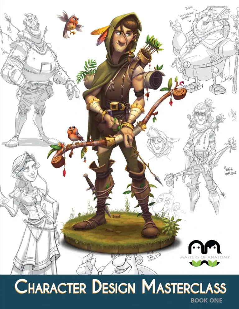Masters of Anatomy: Book 2: Character Design Masterclass