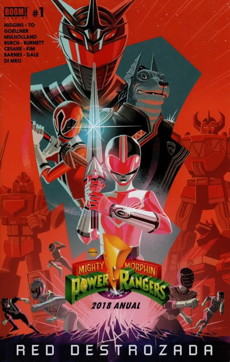 Mighty Morphin Power Rangers Anual 2018