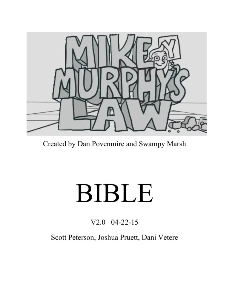 Milo Murphy’s Law