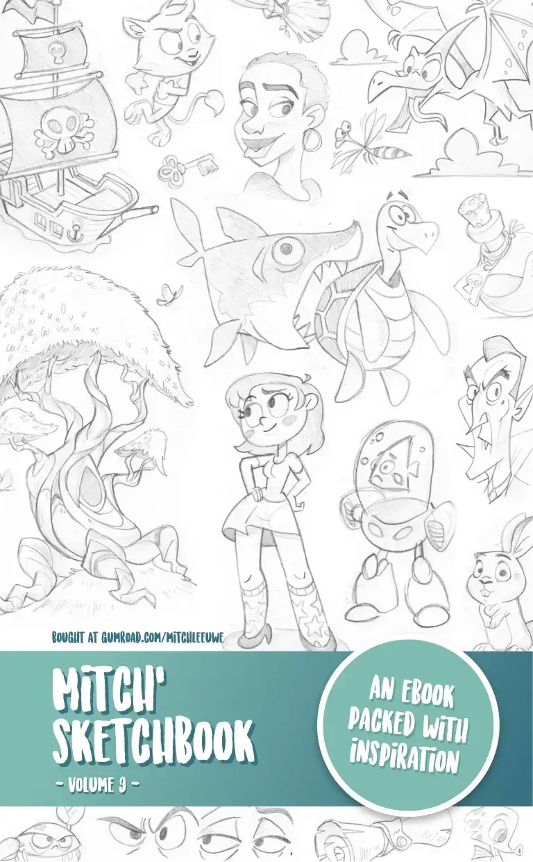 Mitch’ Sketchbook Volume 09