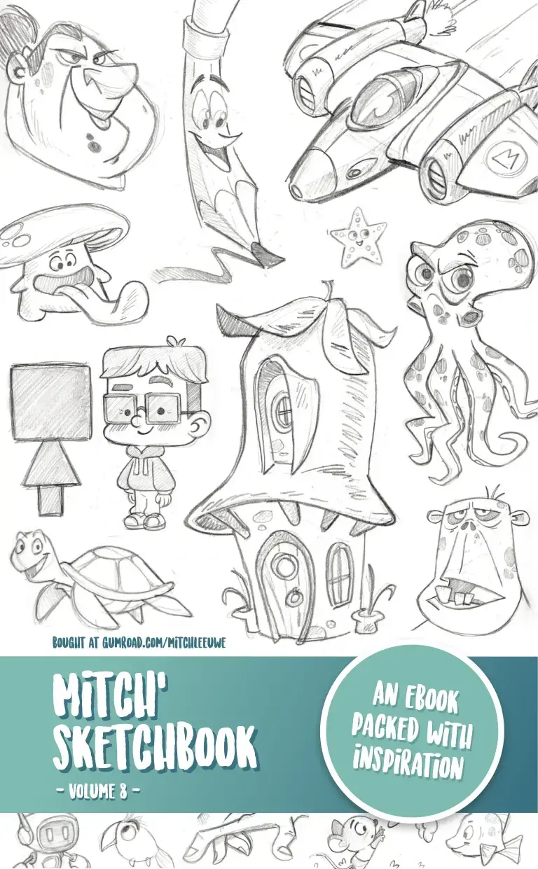 Mitch Sketchbook Volume 8