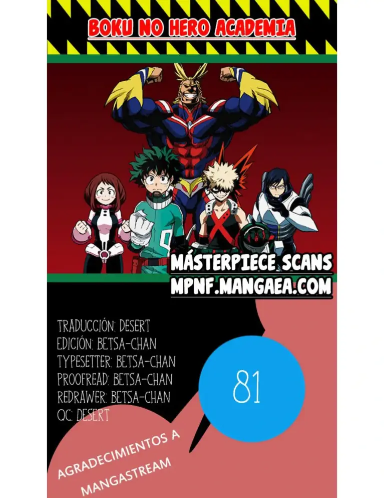 My Hero Academia 81-89