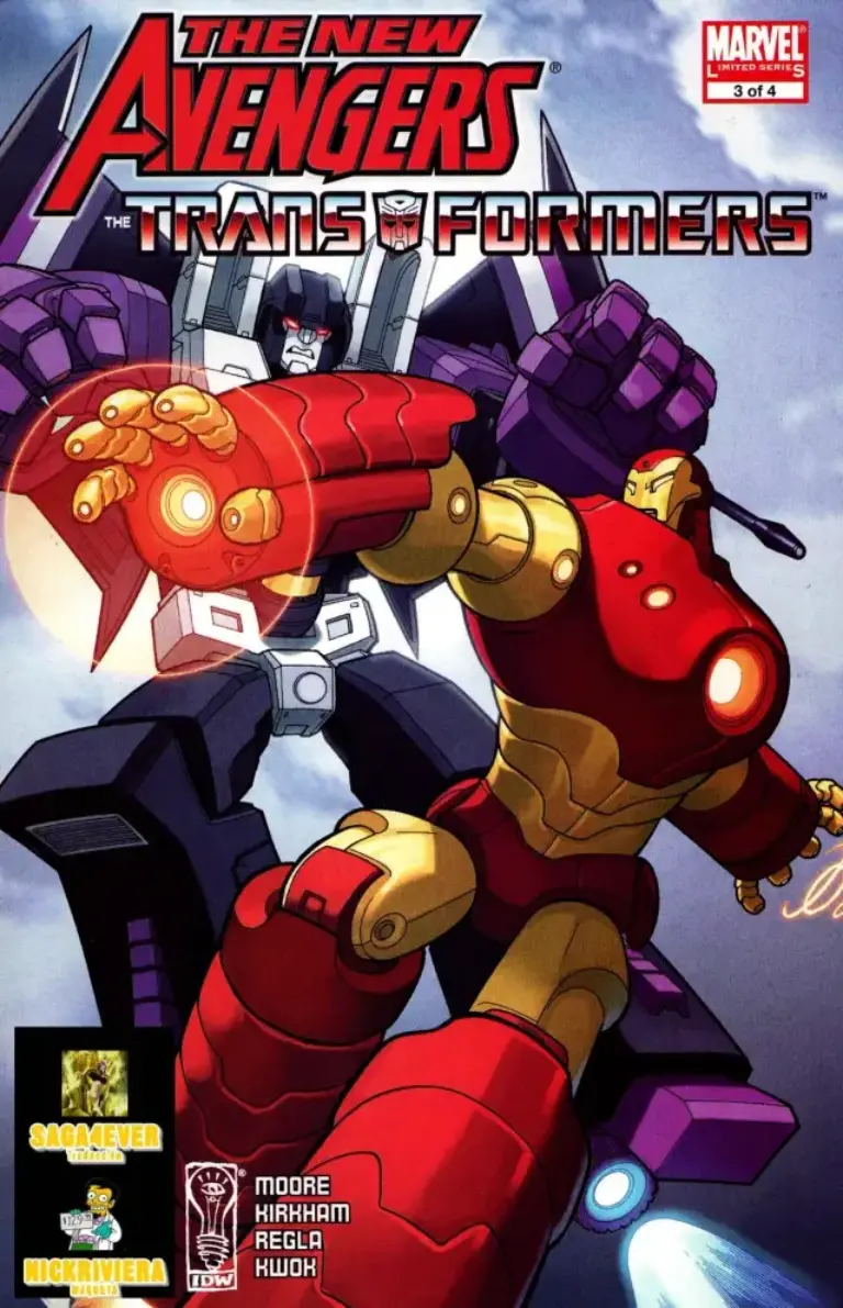 New Avengers vs Transformers #3