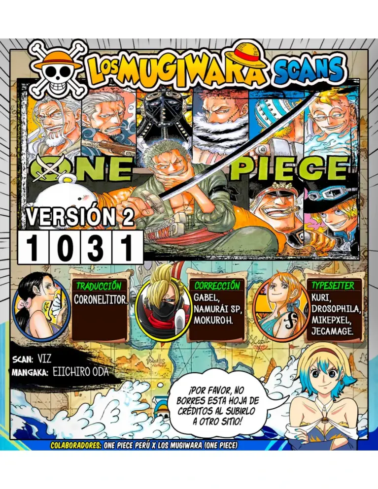 One Piece 1031-1041