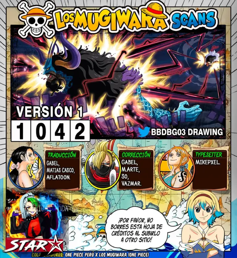 One Piece Capítulo 1042: Los ganadores no necesitan excusas
