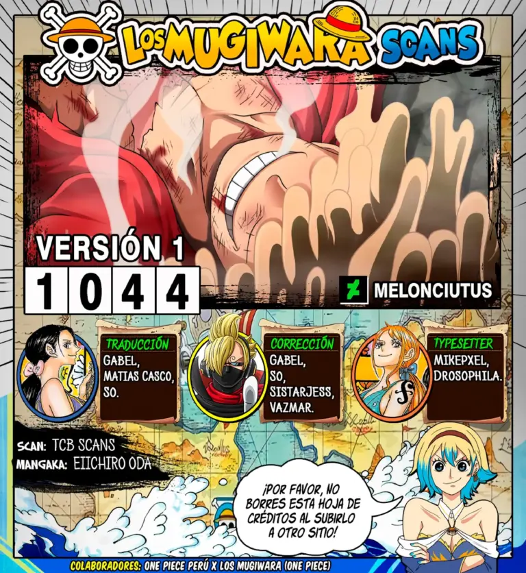 One Piece Capítulo 1044: Guerrero de la Liberación