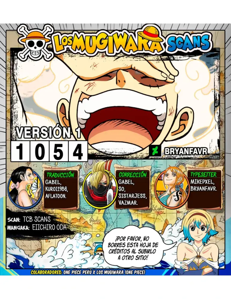 One Piece, Capítulo 1054: Emperador de las Llamas