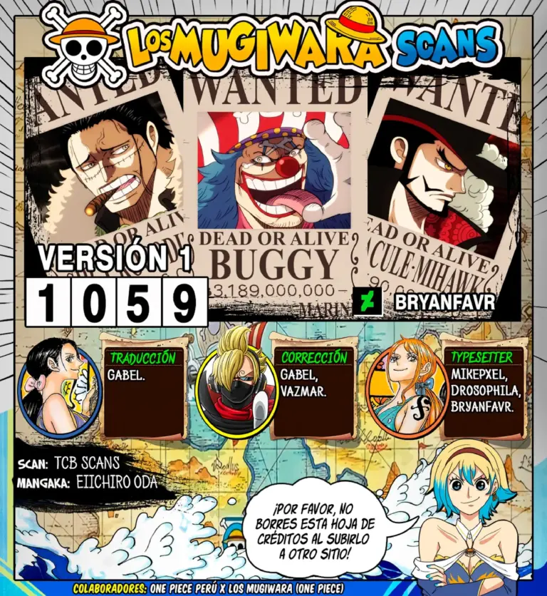 One Piece: Capítulo 1059
