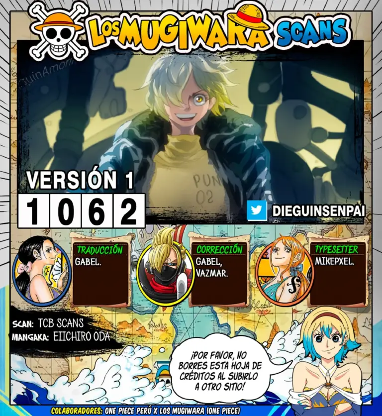 One Piece Capítulo 1062: Aventura en el País de la Ciencia