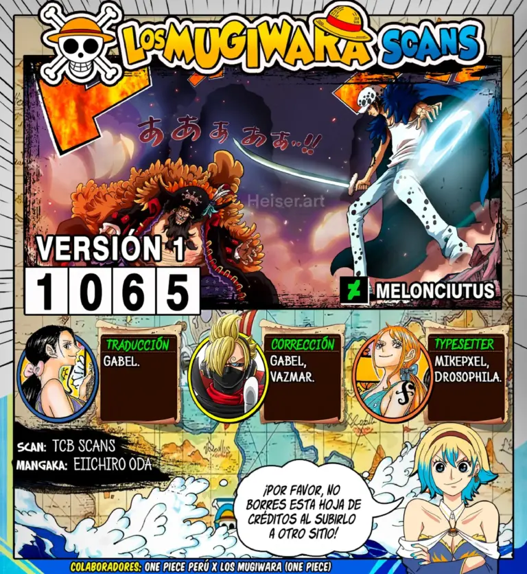 One Piece, Capítulo 1065