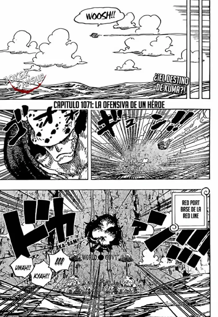 One Piece Capítulo 1071: La Ofensiva de un Héroe