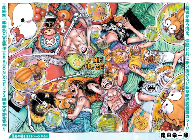 One Piece: Capítulo 1081 – El Décimo Capitán de los Piratas