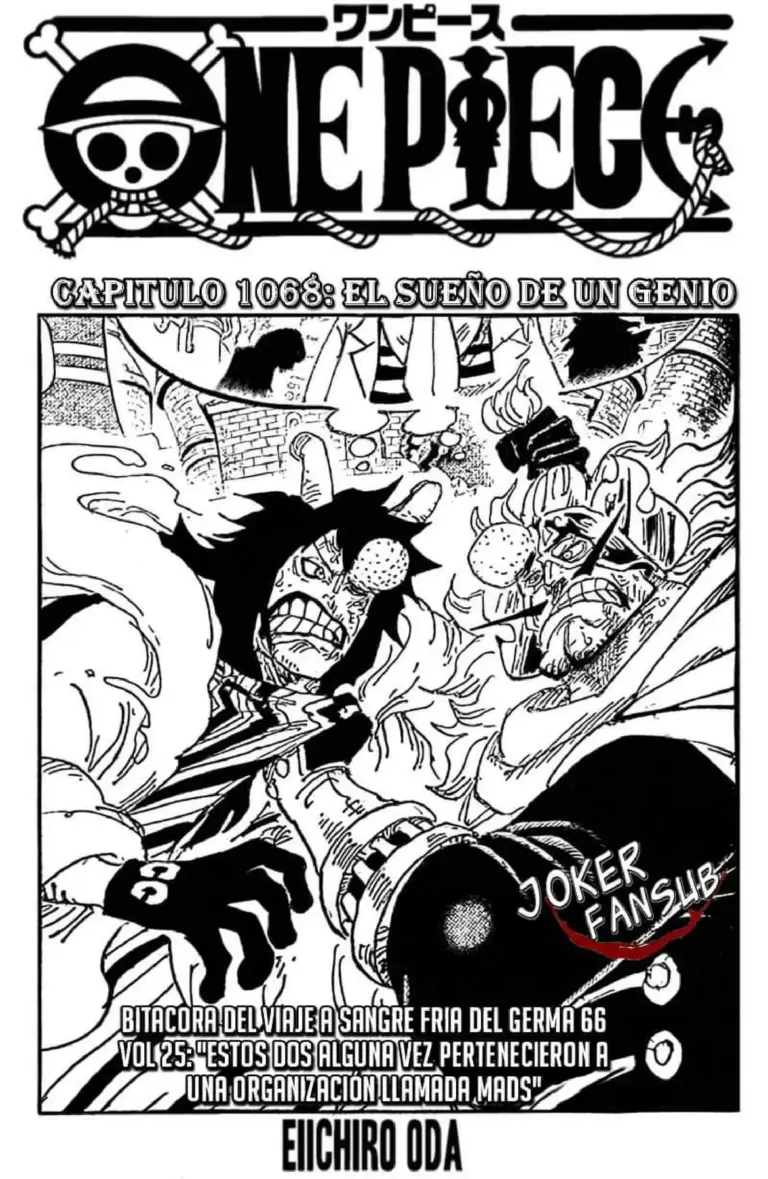 One Piece Capítulo 1086: El Sueño de un Genio