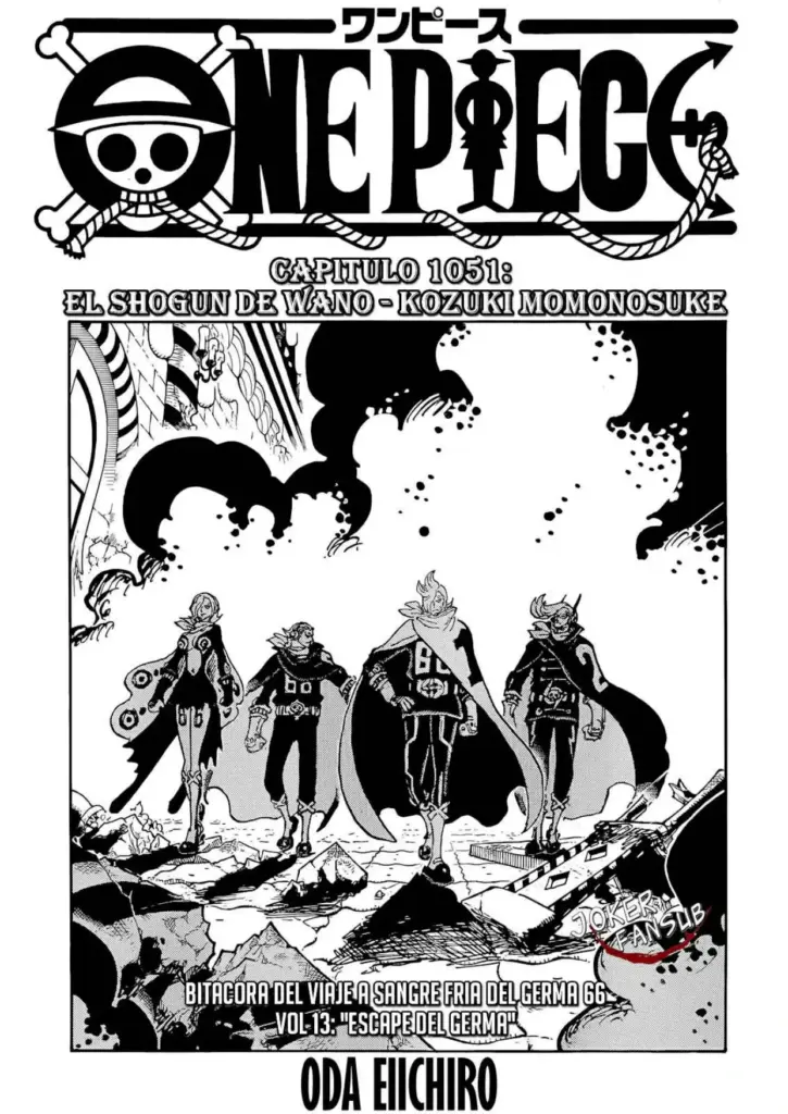 One Piece Chapter 1051