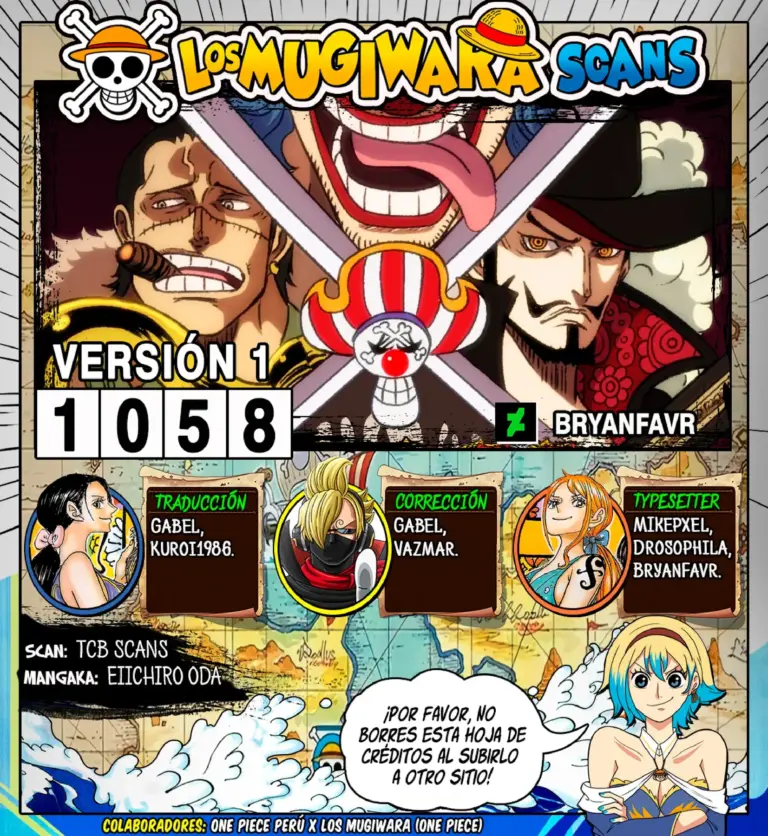 One Piece Chapter 1058: Nuevo Emperador