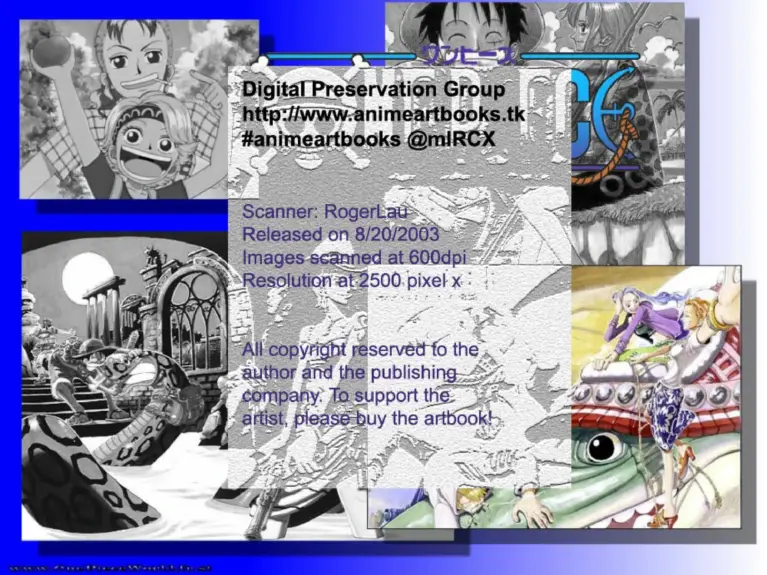 One Piece – Color Walk 1