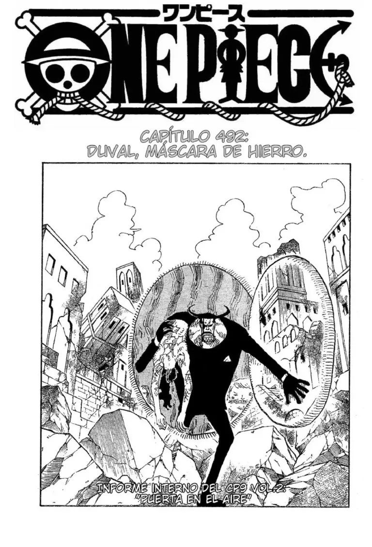 One Piece Tomo 51: Duval, Mascara de Hierro
