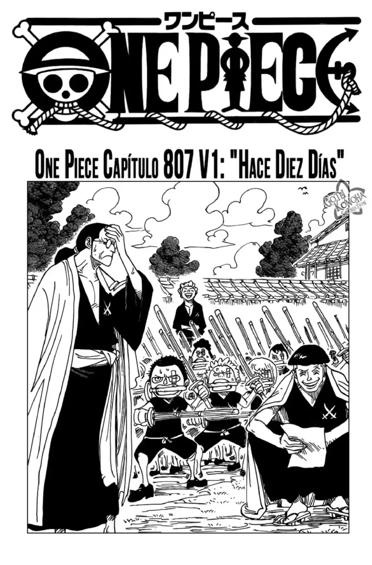 One Piece Tomo 81: Hace Diez Días
