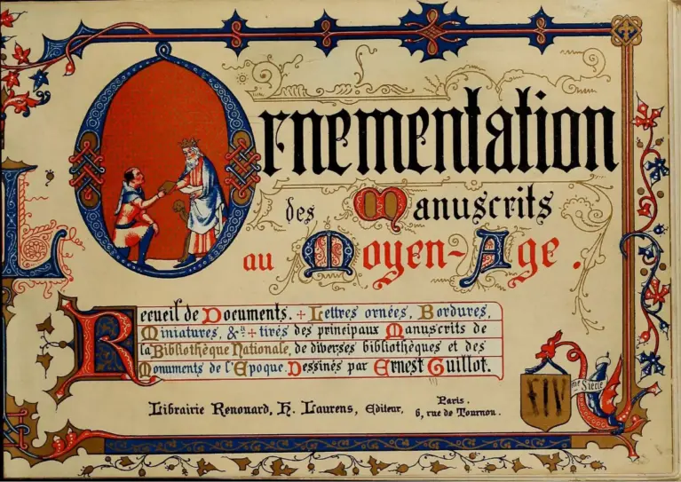 Ornementation des Manuscrits au Moyen Âge