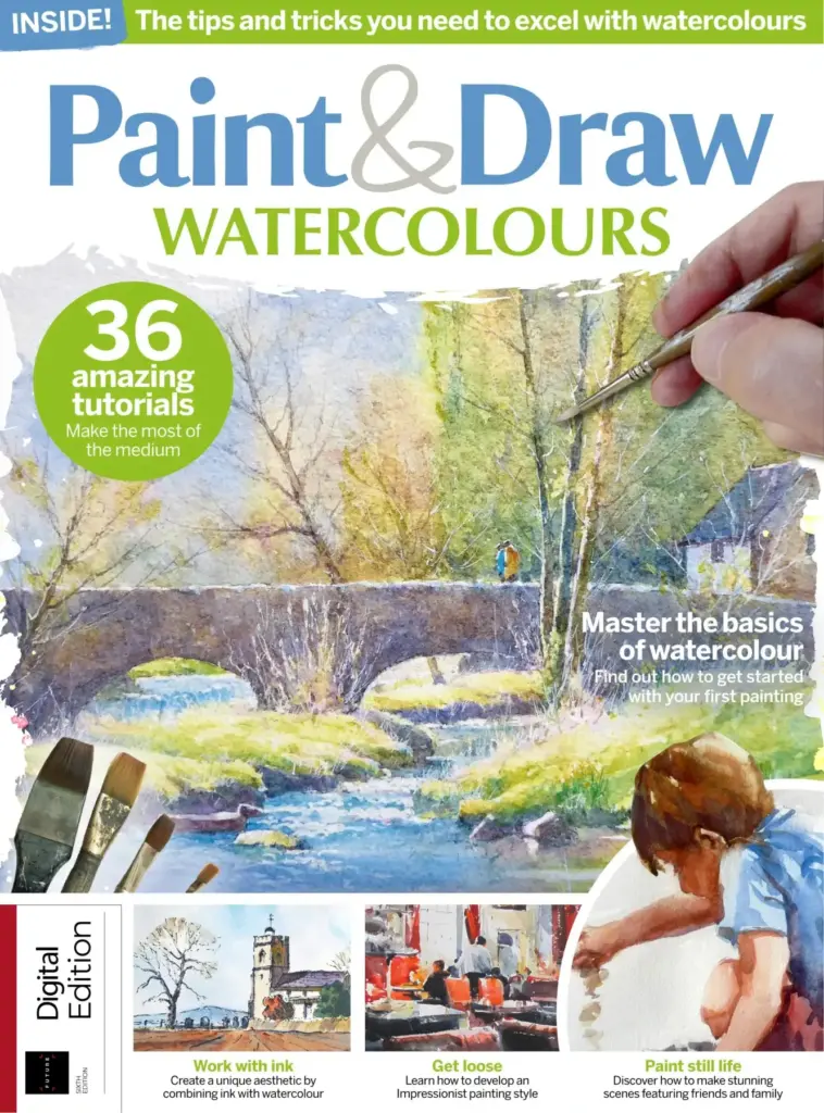 Paint and Draw Watercolours Magazine Issue 6 2024