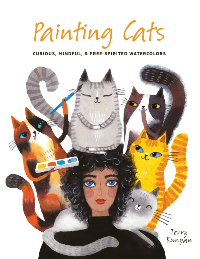 Painting Cats: Curious, Mindful & Free-Spirited Watercolors