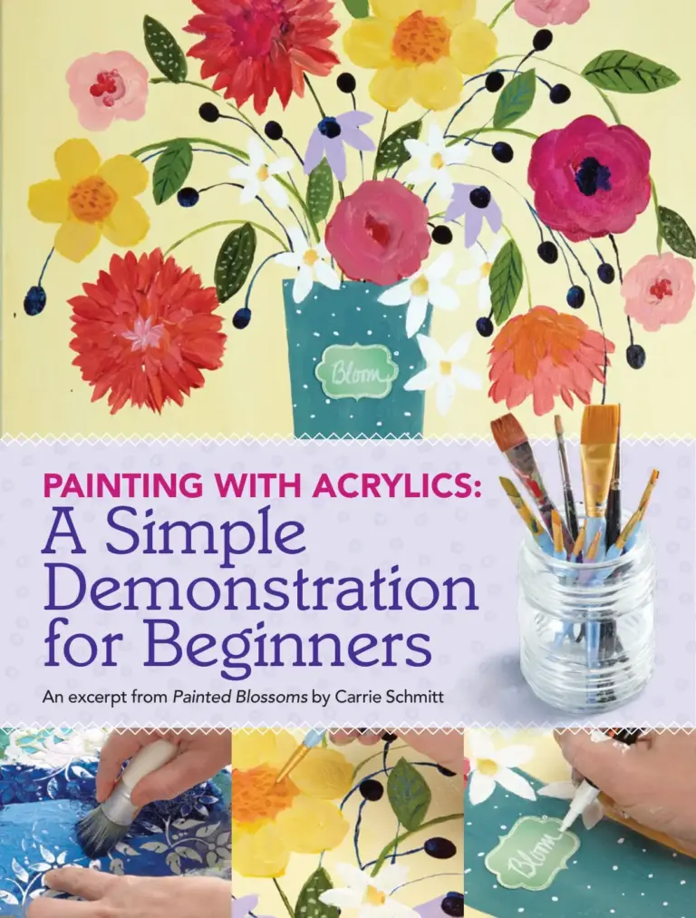 Painting With Acrylics: A Simple Demonstration for Beginners