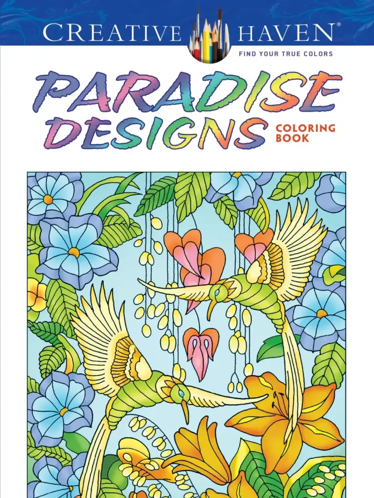 Paradise Designs Coloring Book
