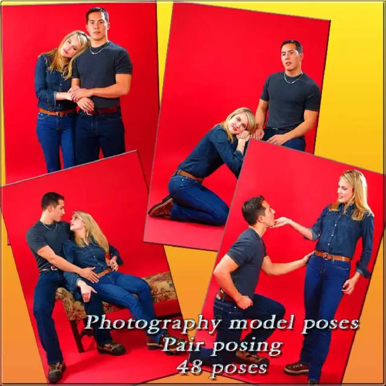 Photography Model Poses: Pair Posing 48 Poses