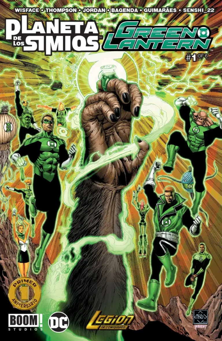 Planeta de los Simios – Green Lantern 01