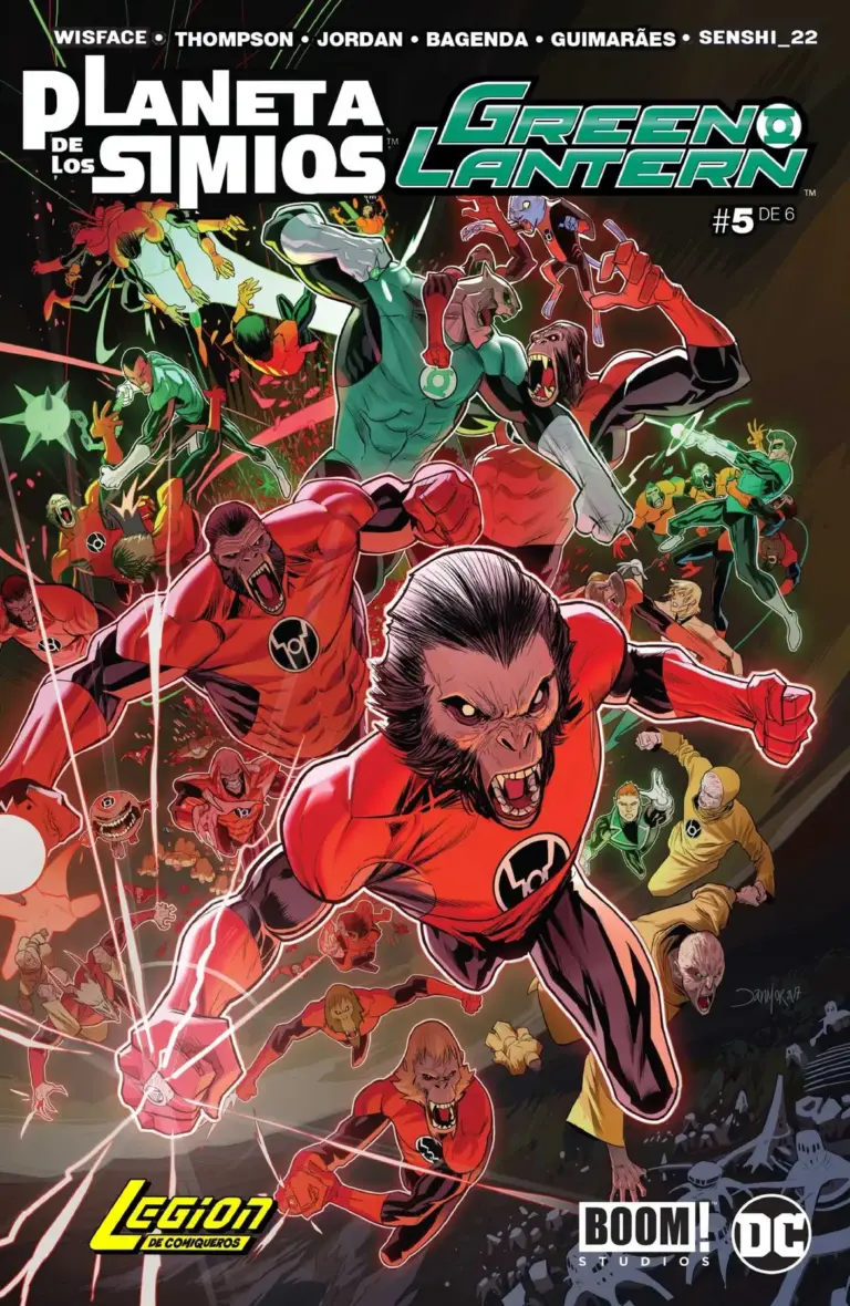 Planeta de los Simios/Green Lantern #5