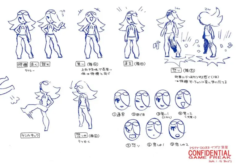 Pokemon Settei – Human Characters