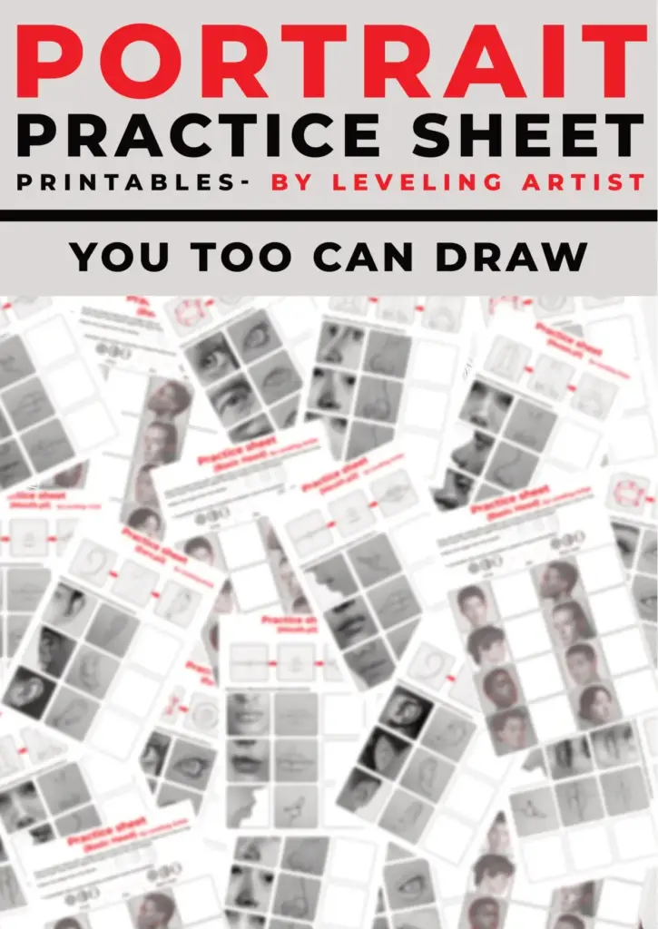 Portrait Practice Sheet