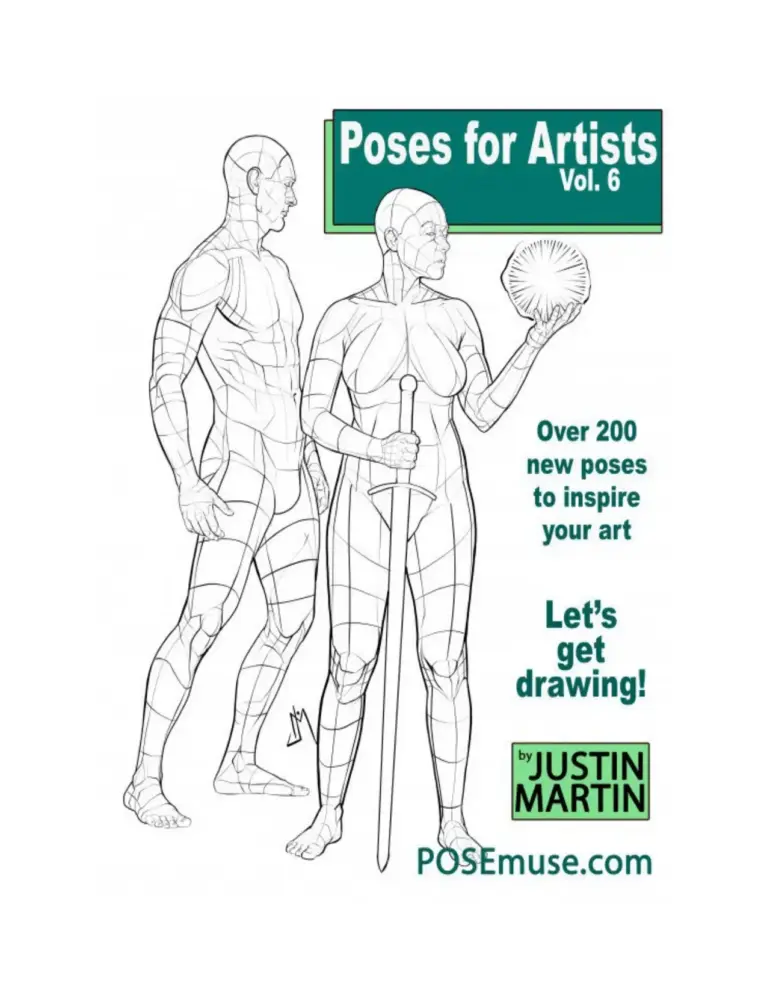 Poses for Artists Volume 6: An Essential Reference for Figure Drawing and the Human Form