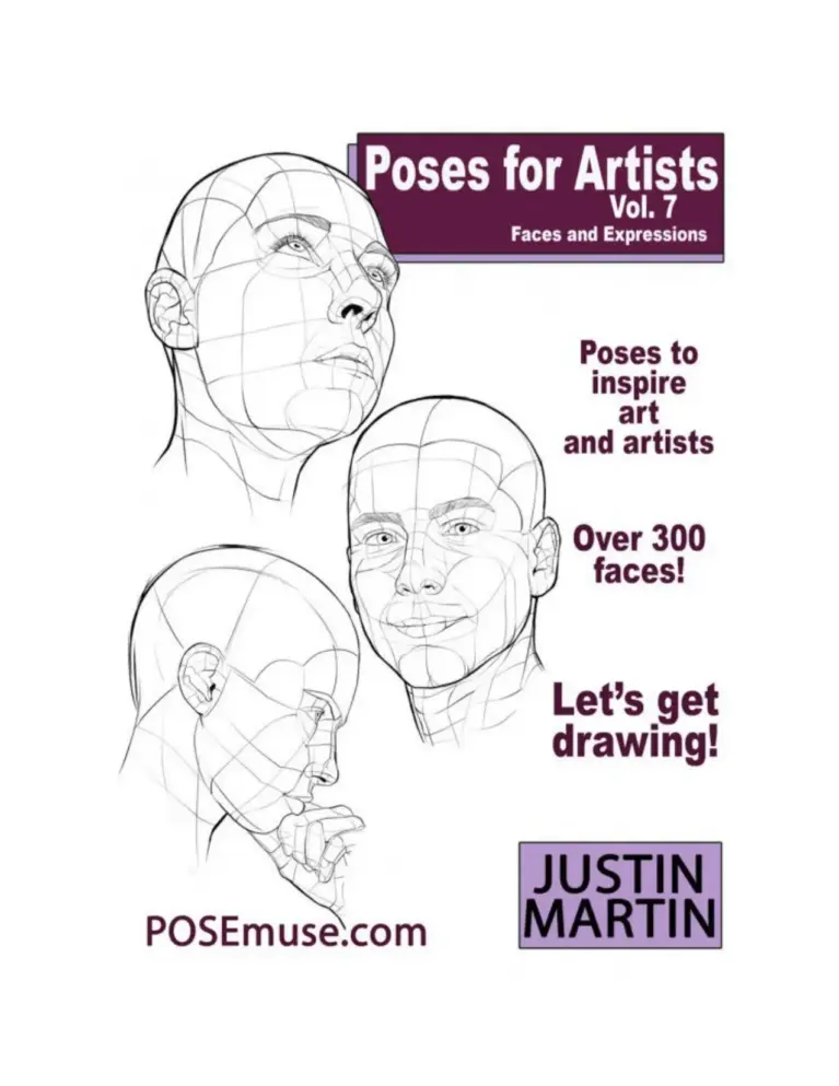Poses for Artists Volume 7: Faces and Expressions