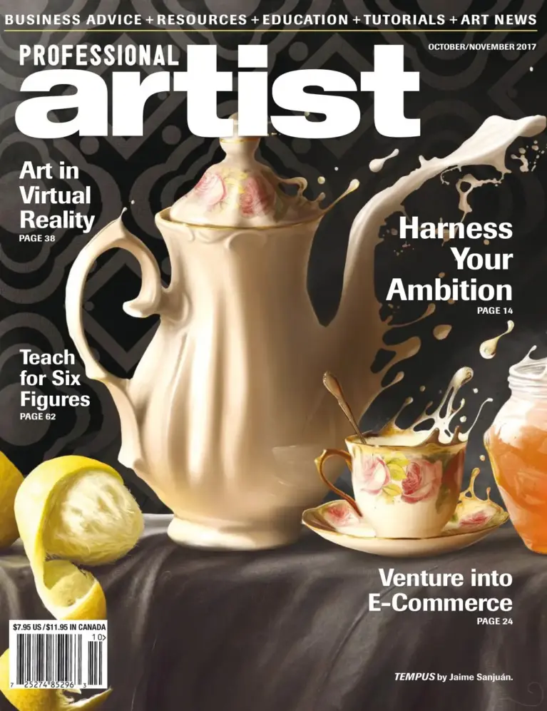 Professional Artist October/November 2017