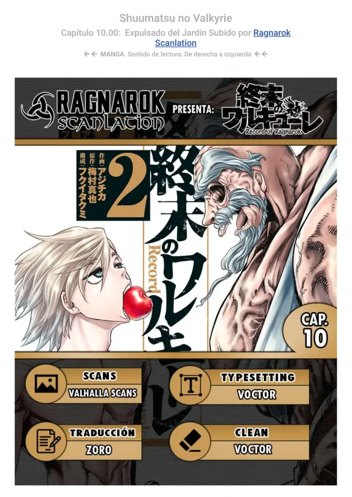 Record of Ragnarok: Capítulos 10-14
