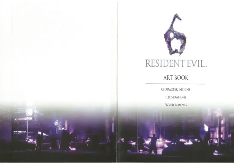 Resident Evil Art Book