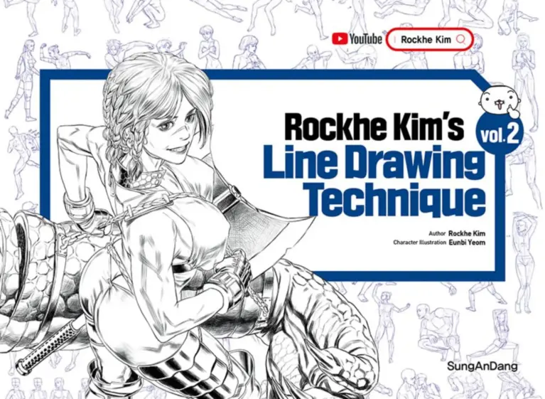 Rockhe Kim’s Line Drawing Technique Vol. 2