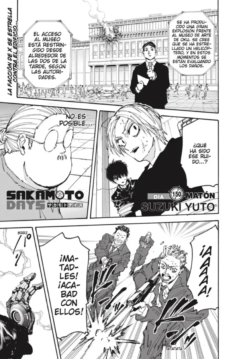 Sakamoto Days, Capítulo 150