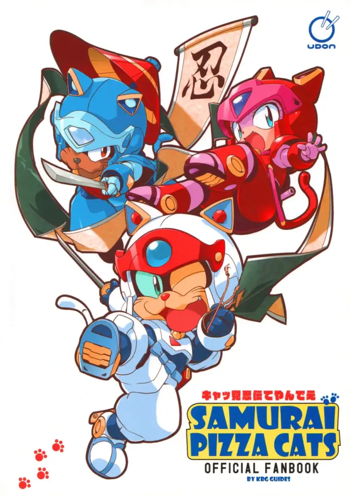 Samurai Pizza Cats Official Fanbook Artbook